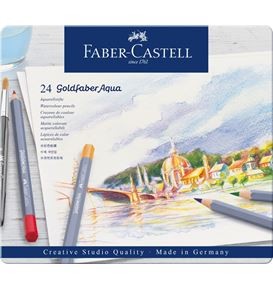 24-pieces Goldfaber Aqua Watercolour Pencil Set